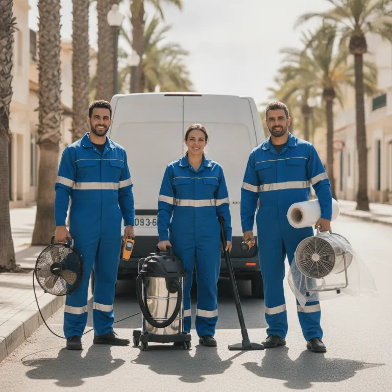 Restauración de Daños Por Agua equipo en Valladolid